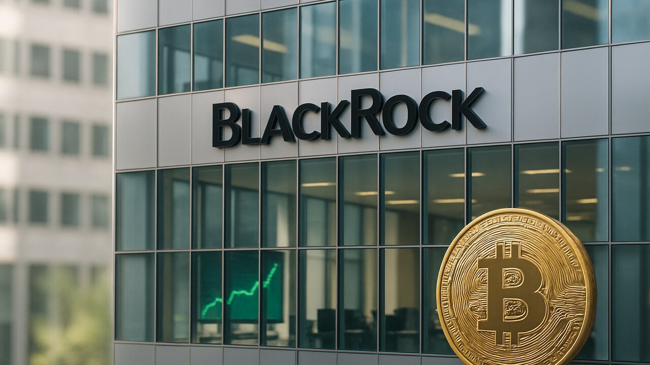 Kantoorgebouw van vermogensbeheerder met logo, symbool voor de terugkerende instroom in Bitcoin-ETF's