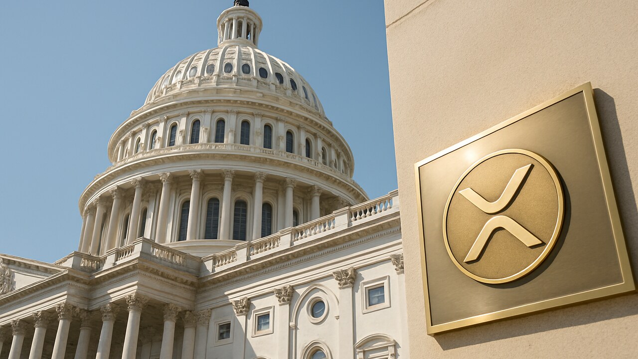 Het Capitool in Washington bij daglicht, symbool voor de uitgestelde Clarity Act en de druk op de XRP koers