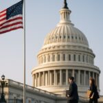 Het Capitool in Washington waar de Amerikaanse Senaat de cryptowet Clarity Act behandelt