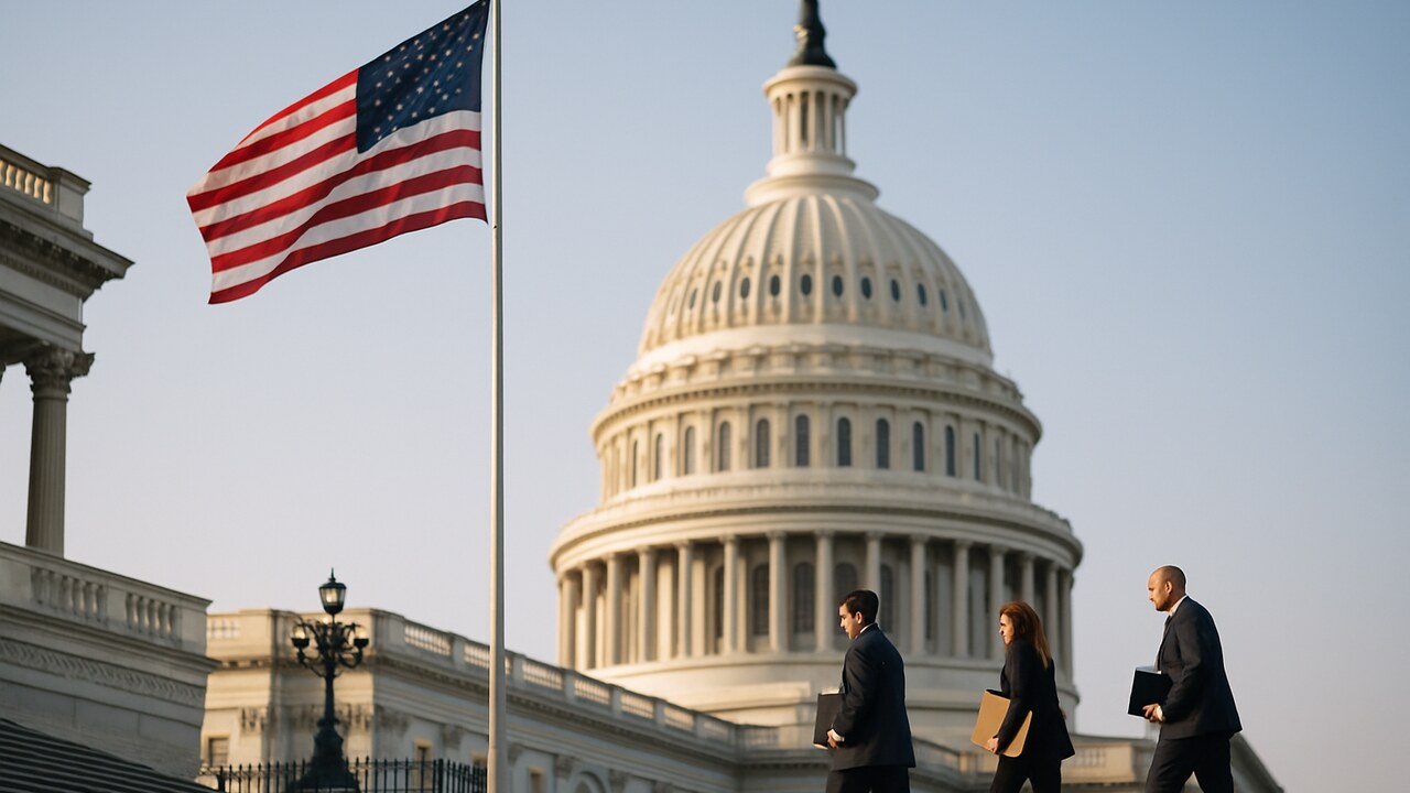 Het Capitool in Washington waar de Amerikaanse Senaat de cryptowet Clarity Act behandelt