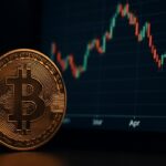 Leeg kruispunt bij een overheidsgebouw in Washington onder een bewolkte lucht, symbool voor de onzekere richting rond XRP en de Clarity Act