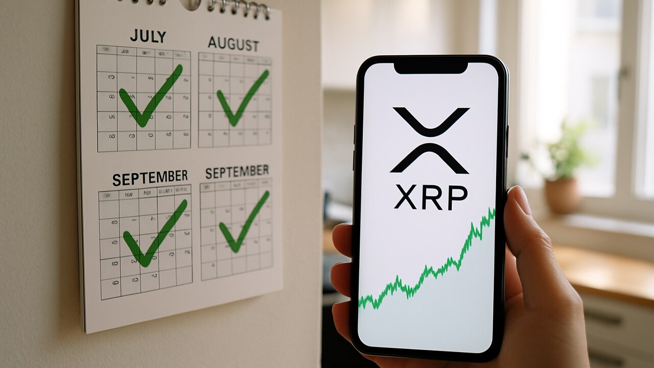 XRP koers schrijft geschiedenis: drie groene maanden op rij in Q3